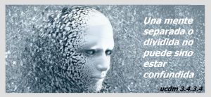 3.IV El error y el ego ucdm cabeza de persona en pedazos pequeños