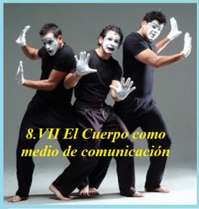 foto de mimos mostrando el cuerpo como medio de comunicación